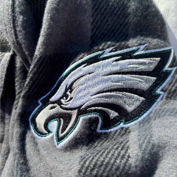 Darius Rucker NFL Eagles Gray Plaid Jacket - Picture 3 of 5